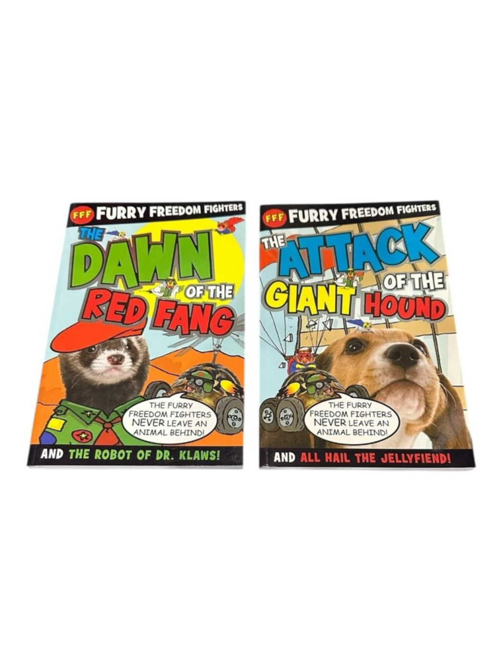 Furry Freedom Fighters Dawn Red Fang & Giant Hound Nick Page MBI Multi PB Set
